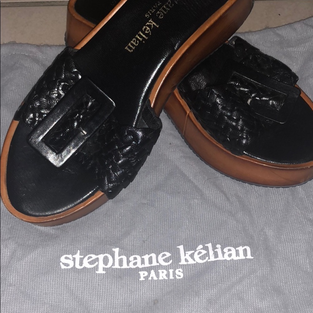 Vintage Stephane Kelian Wedge Sandals